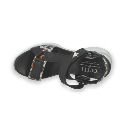 NATURE-GLITTER NEGRO