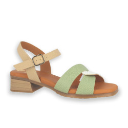 SANDALIA TAUPE MULTI