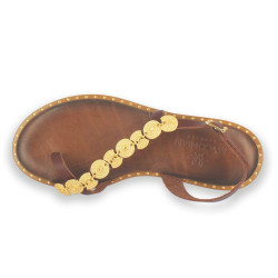 DOBLE ESCLAVA MONEDAS BROWN