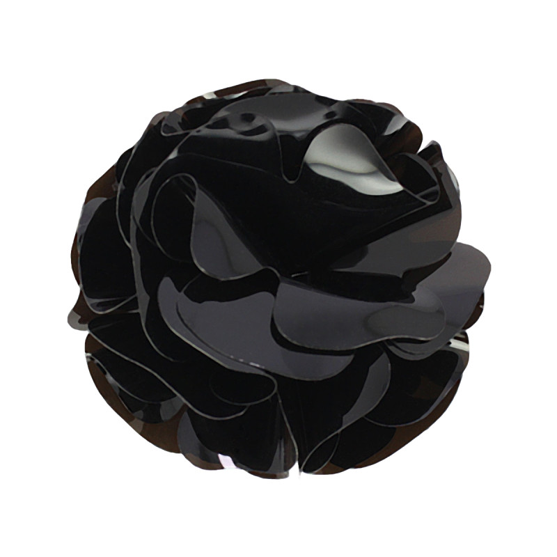 1145 POMPON VINILO NEGRO