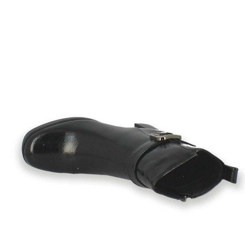 BOTIN SRA PIEL NEGRO