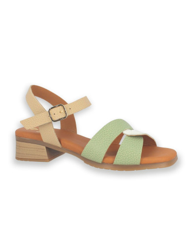 SANDALIA TAUPE MULTI