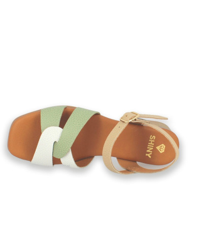 SANDALIA TAUPE MULTI