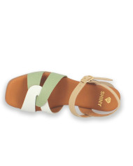 SANDALIA TAUPE MULTI