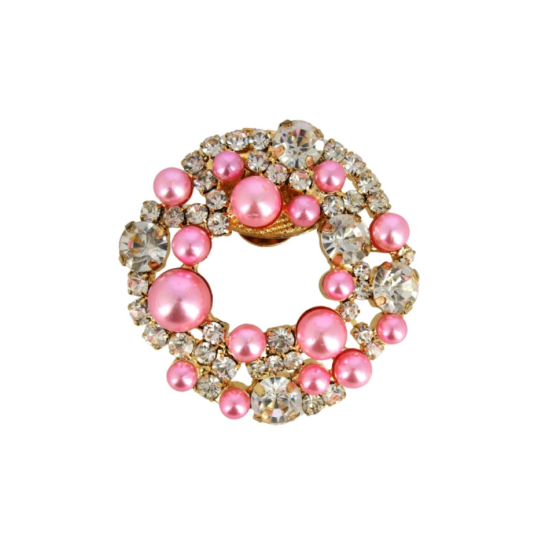 1172 CORONA BOLAS ROSA