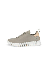 ECCO GRUUV V SNEAKER LEA VETIVER/POWDER
