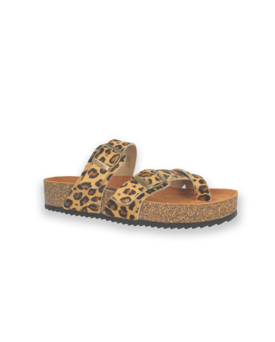 SANDALIA LEOPARDO