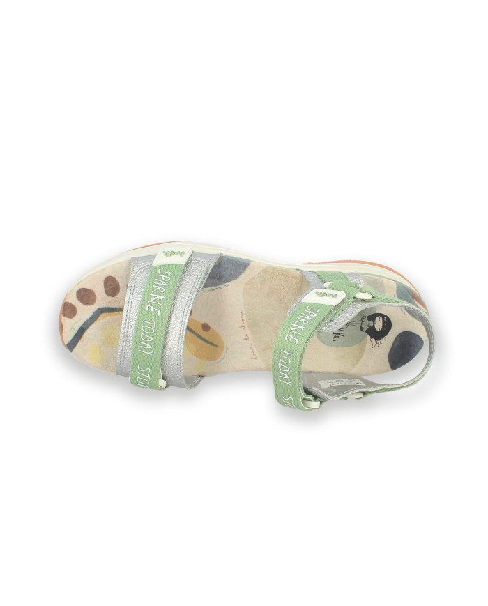 SANDALIA SPORT VERDE