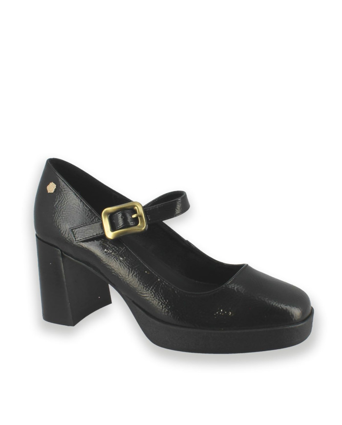 ZAPATO SRA CHAROL NEGRO