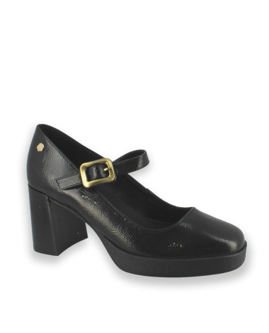 ZAPATO SRA CHAROL NEGRO