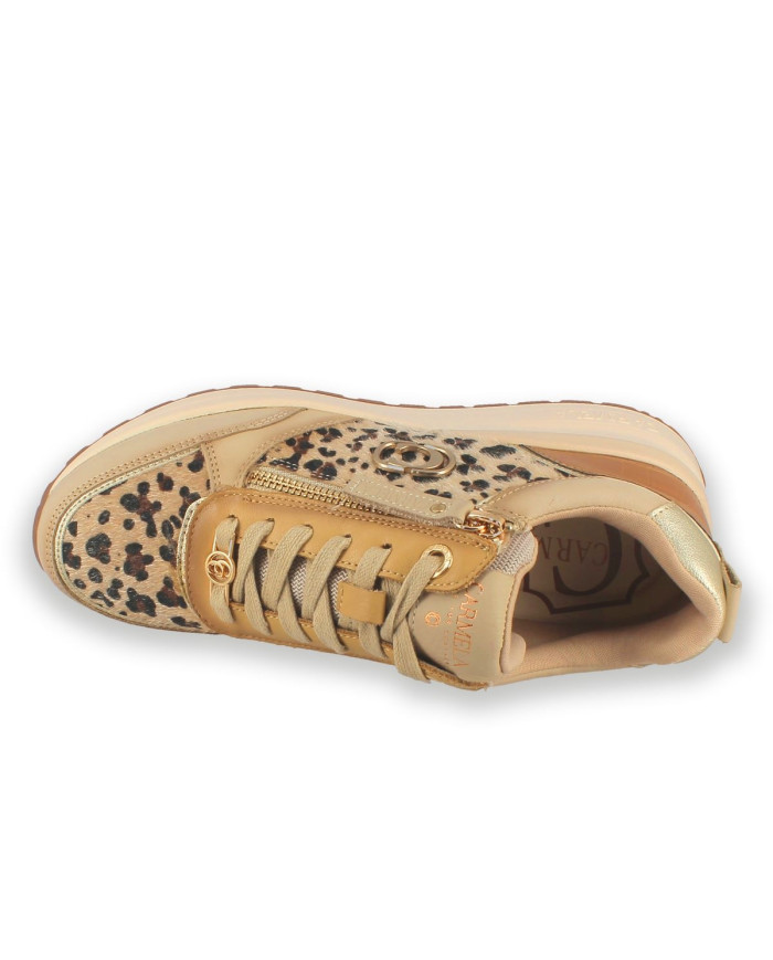 ZAPATO SRA PIEL BEIGE
