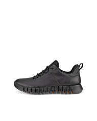 ECCO GRUUV M SNEAKER LEA BLACK 