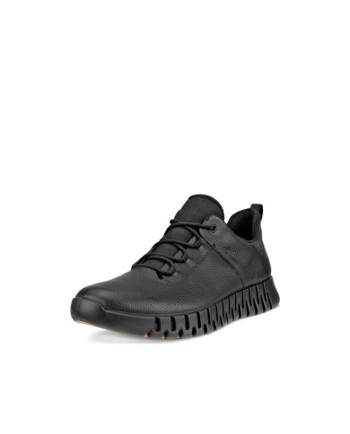 ECCO GRUUV M SNEAKER LEA BLACK 