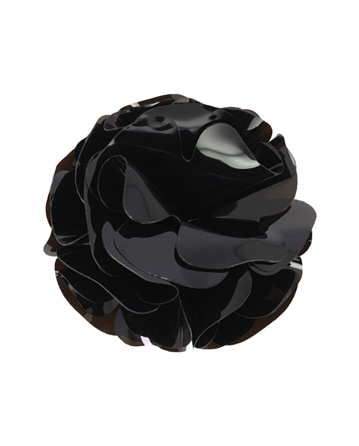 1145 POMPON VINILO NEGRO