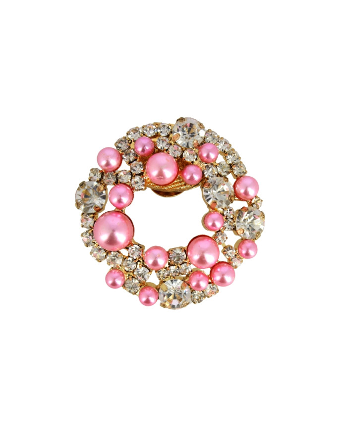 1172 CORONA BOLAS ROSA