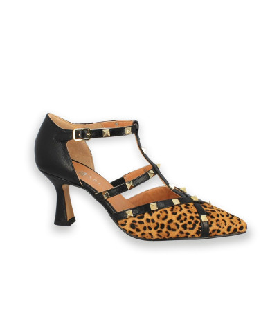 SANDALIA LEOPARDO
