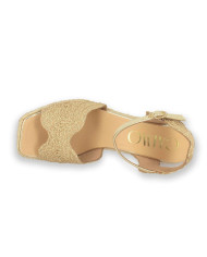 CORDELA PLATINO/NATURAL CANNES YUTE NAT/GO