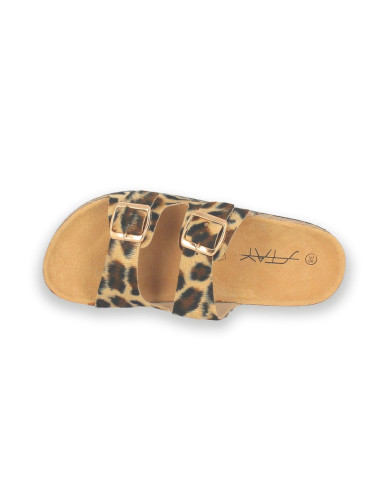 PALA HEBILLAS LEOPARDO