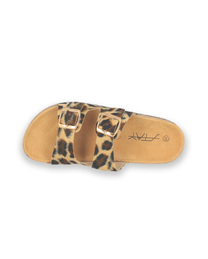 PALA HEBILLAS LEOPARDO