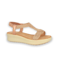 SANDALIA ORO ROSA