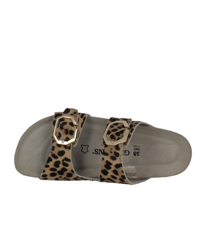 GELAN LEATHER LEOPARD