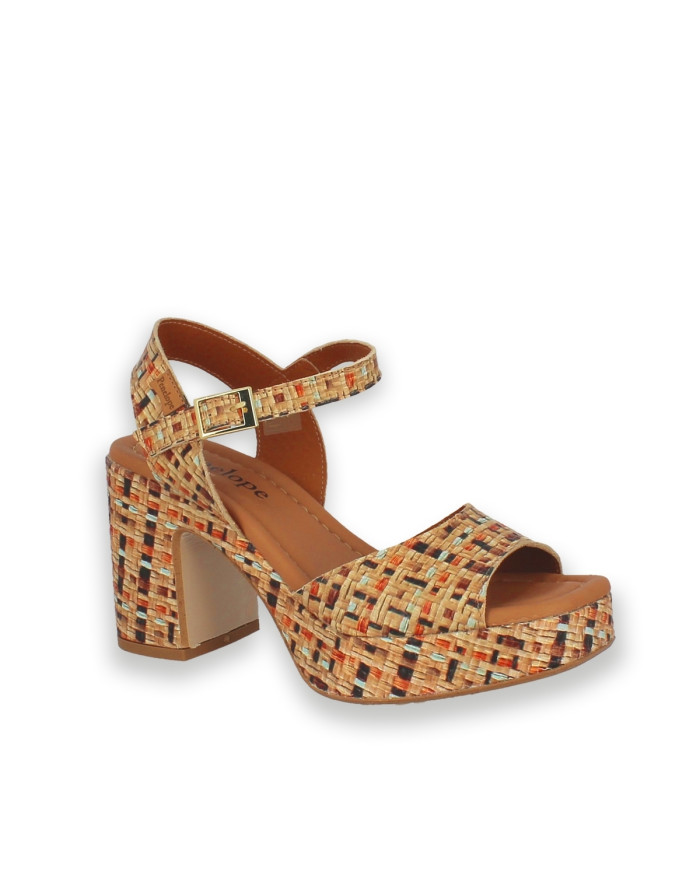 PIEL TRENZA NAJARA COMBI 1/CUERO 