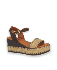 PIEL MARS MARRON/CUÑA FORRADA