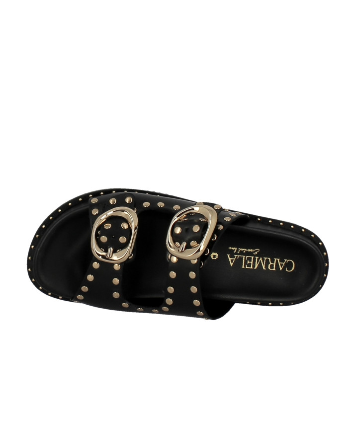 SANDALIA SRA PIEL NEGRO