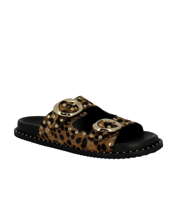 SANDALIA SRA PIEL LEOPARDO