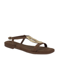 SANDALIA SRA PIEL CAMEL