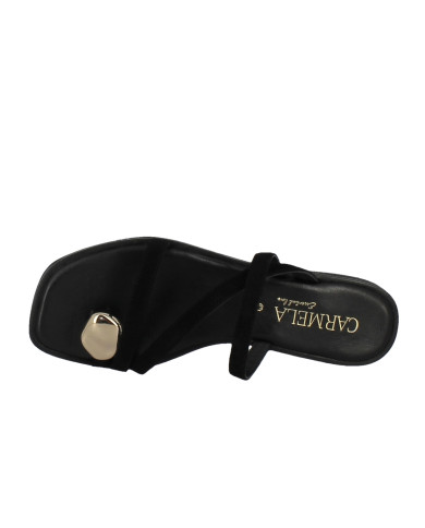 SANDALIA SRA PIEL NEGRO