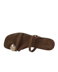 SANDALIA SRA PIEL CAMEL