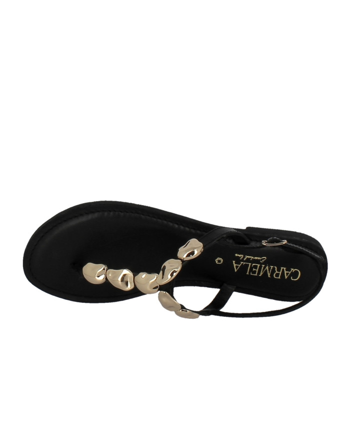 SANDALIA SRA PIEL NEGRO