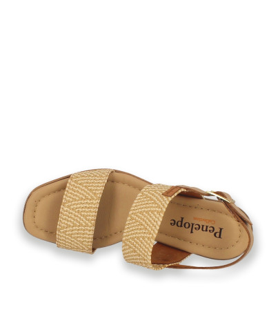 RAFIA ELASTICO BEIGE-BEIGE