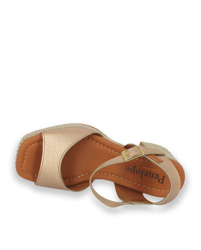 PIEL METAL PLATINO /PL/CUERO