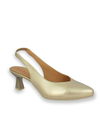 Salon destalonado tacon 4,5 cm STAR PLATINO