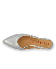 Salon destalonado tacon 4,5 cm STAR PLATA