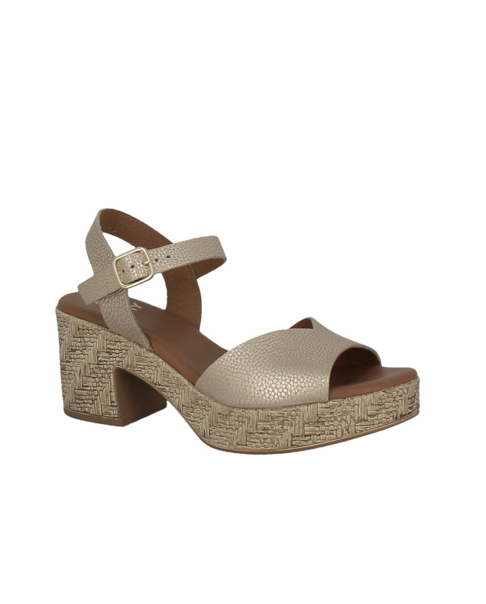 SANDALIA PLATINO