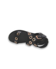 SANDALIA SRA PIEL NEGRO