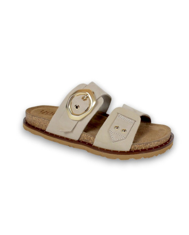 Sandalia plana NOBUCK 261 
SAND