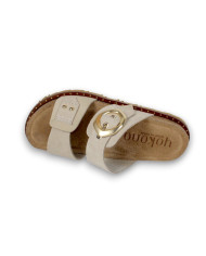 Sandalia plana NOBUCK 261 
SAND