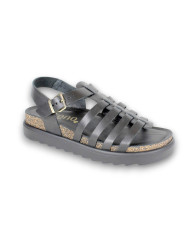 Sandalia plana NAPA 261 
NEGRO