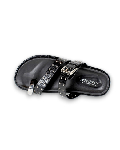 SANDALIA BIO NEGRO