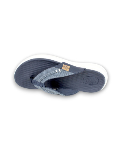 45424 FINN FLIP BRAIDED NAVY