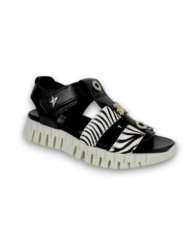 ZEBRA NATURE NEGRO