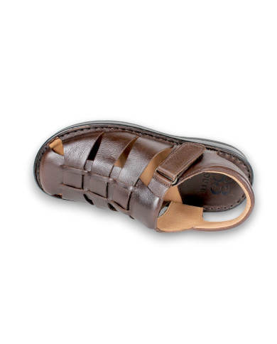 SANDALIA MARRON