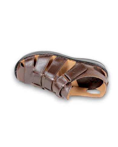 SANDALIA MARRON