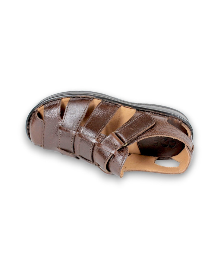 SANDALIA MARRON