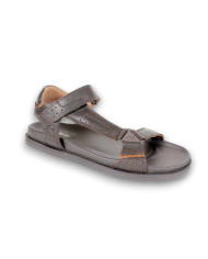SANDALIA CABALLERO PIEL MARRON