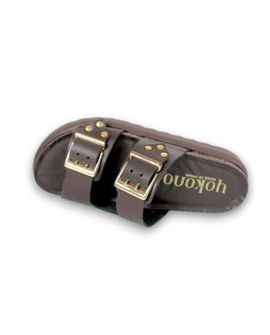 Sandalia plana ALASKA 261 
MARRON